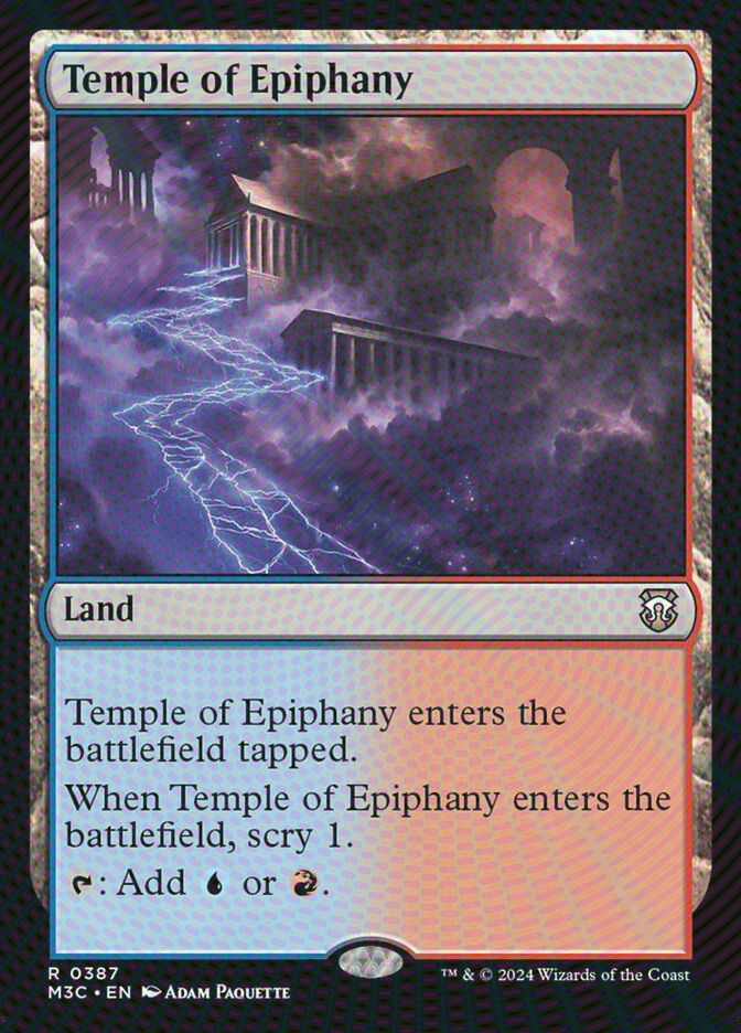 Temple of Epiphany (M3C) (387) / Ripple Foil