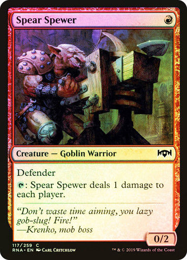 Spear Spewer (RNA) (117) / Foil