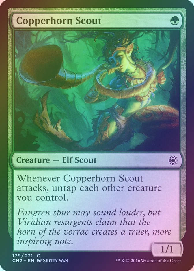 Copperhorn Scout (CN2) (179) / Foil