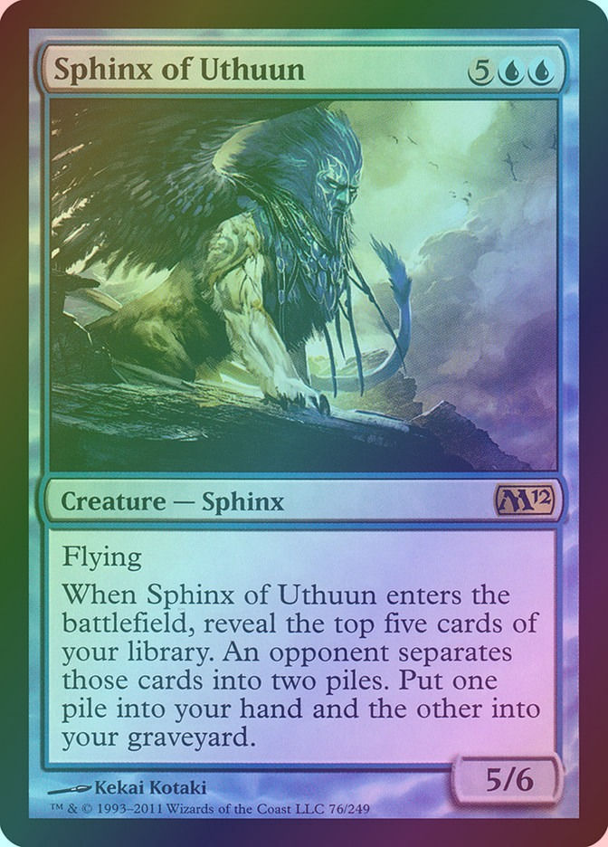 Sphinx of Uthuun (M12) (76) / Foil