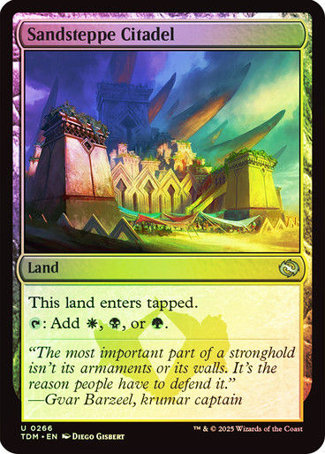 Sandsteppe Citadel (TDM) (266) / Foil