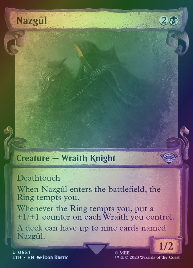Nazgûl (LTR) (551) / Showcase / Foil