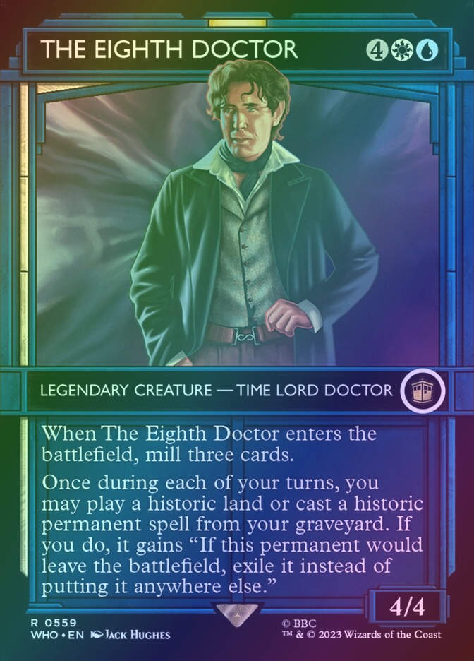The Eighth Doctor (WHO) (559) / Borderless / Showcase / Foil