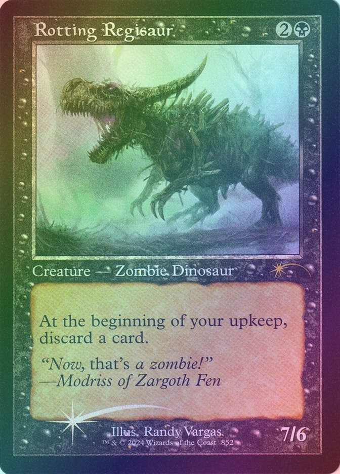 Rotting Regisaur (SLD) (852) / Foil