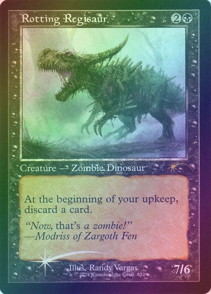 Rotting Regisaur (SLD) (852) / Foil