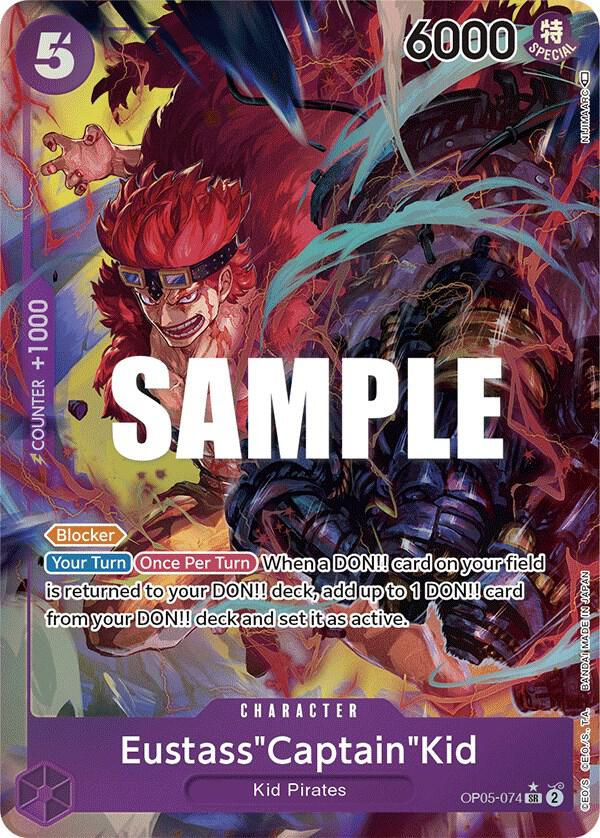 Eustass"Captain"Kid (Alternate Art) (OP05-074) / Foil