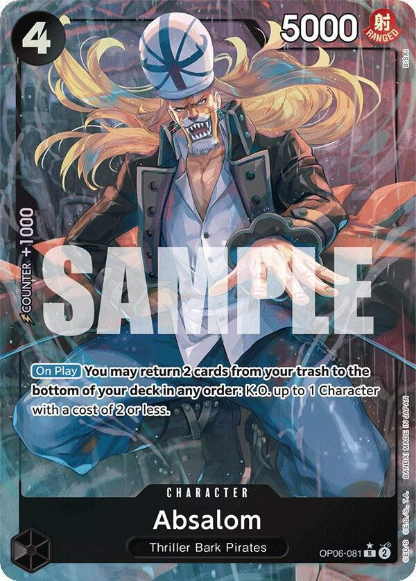 Absalom (Alternate Art) (OP06-081) / Foil