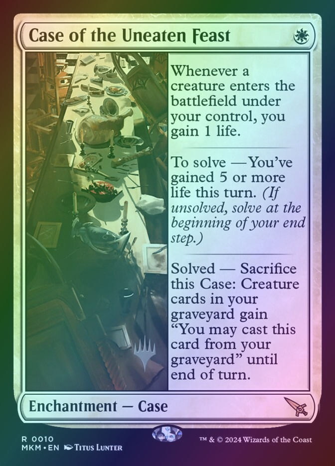 Case of the Uneaten Feast (PMKM) (10p) / Foil