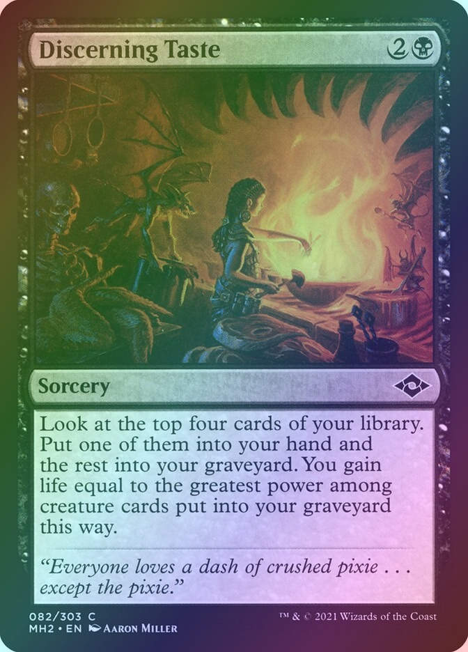 Discerning Taste (MH2) (82) / Foil