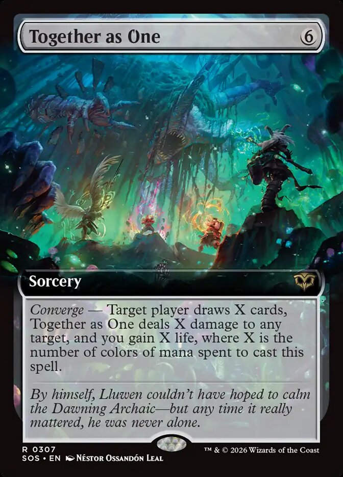 Together as One (SOS) (307) / Extended Art