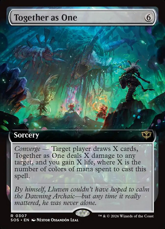 Together as One (SOS) (307) / Extended Art
