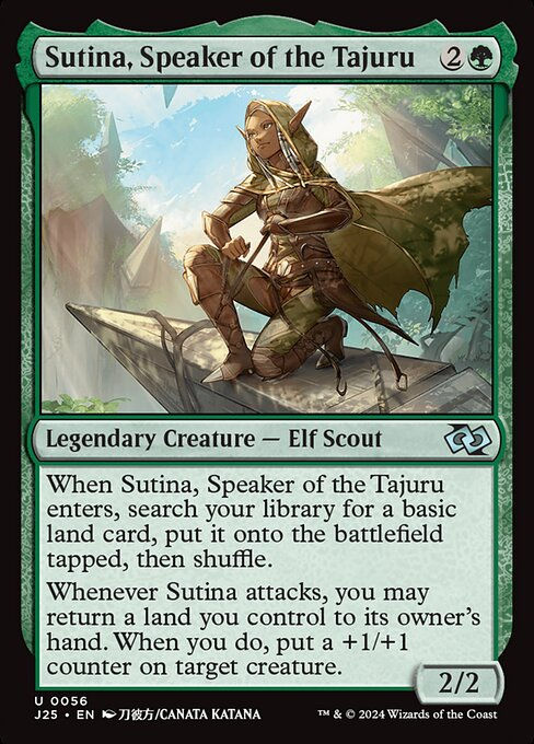 Sutina, Speaker of the Tajuru (J25) (56)