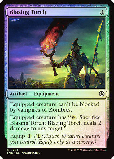 Blazing Torch (INR) (254) / Foil
