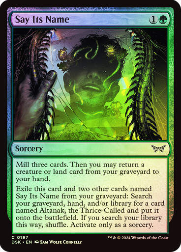 Say Its Name (DSK) (197) / Foil
