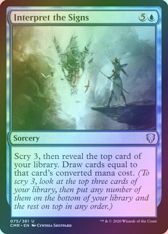Interpret the Signs (CMR) (75) / Foil