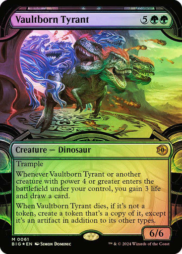 Vaultborn Tyrant (BIG) (61) / Showcase / Foil