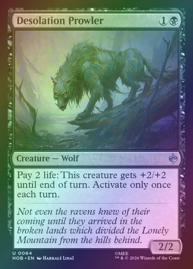 Desolation Prowler (HOB) (64) / Foil
