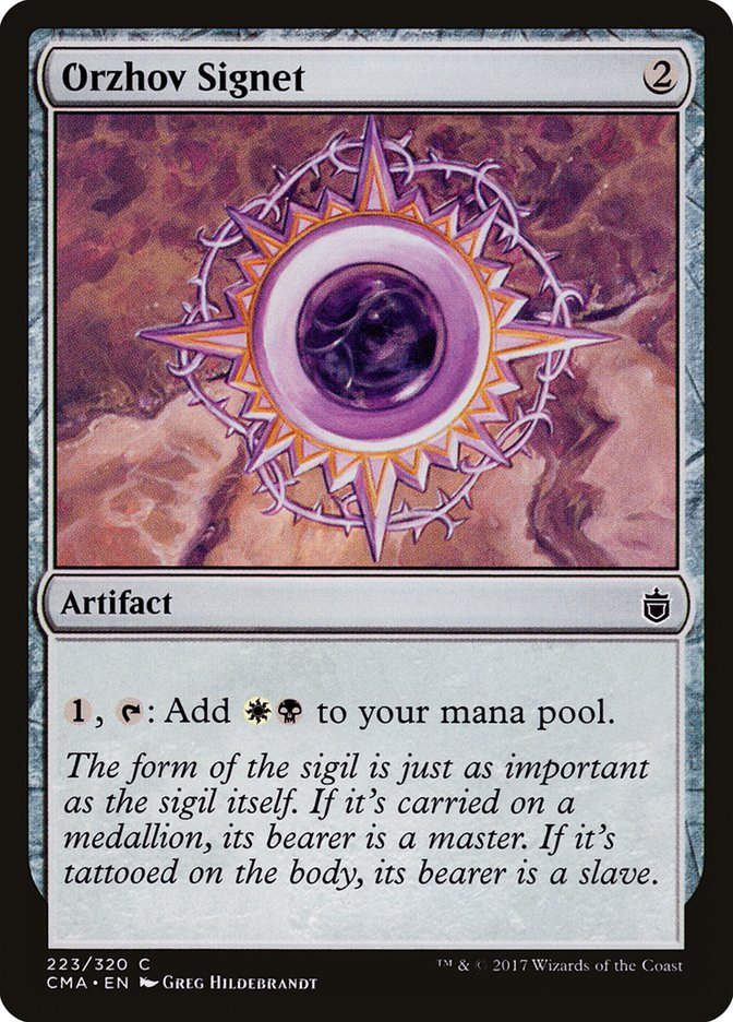 Orzhov Signet (cma)