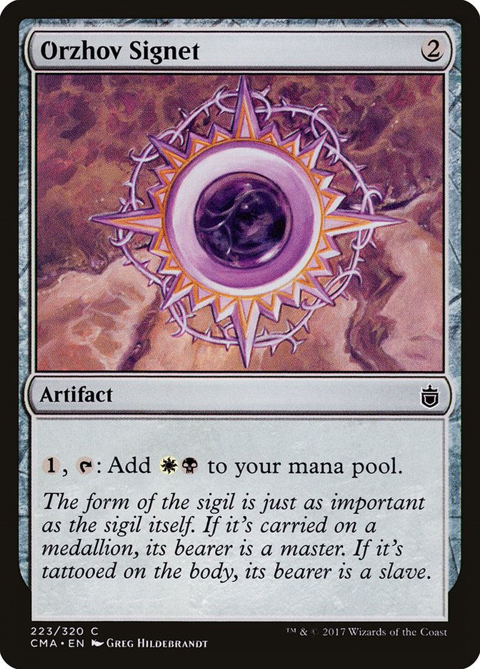 Orzhov Signet (cma)