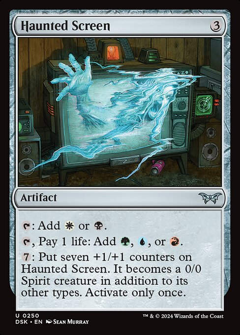 Haunted Screen (DSK) (250)