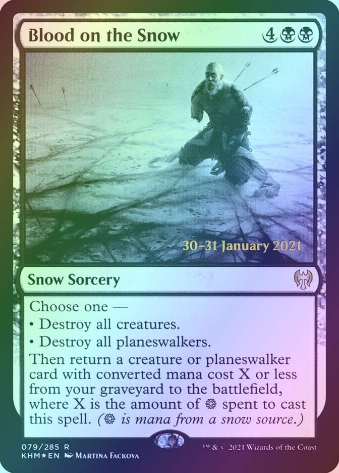 Blood on the Snow (PKHM) (79s) / Foil