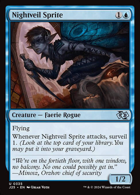 Nightveil Sprite (J25) (335)