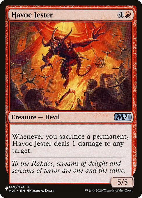 Havoc Jester (PLST) (M21-149)