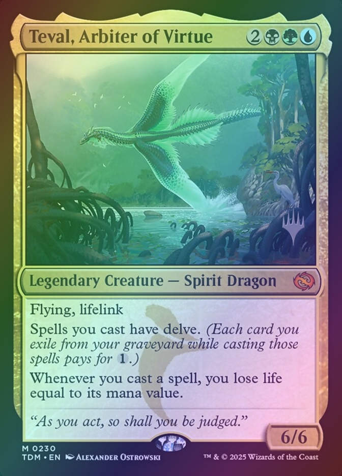 Teval, Arbiter of Virtue (PTDM) (230p) / Foil