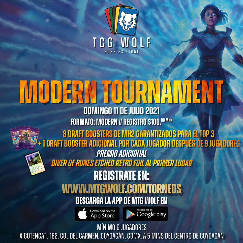 Modern Tournament (TCG Wolf Coyoacán)