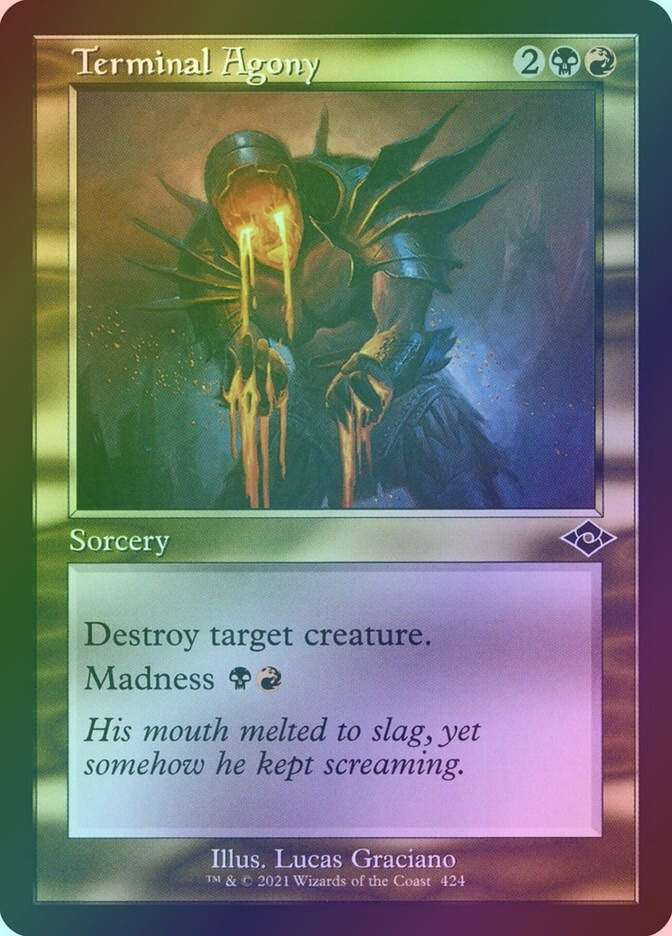 Terminal Agony (MH2) (424) / Foil
