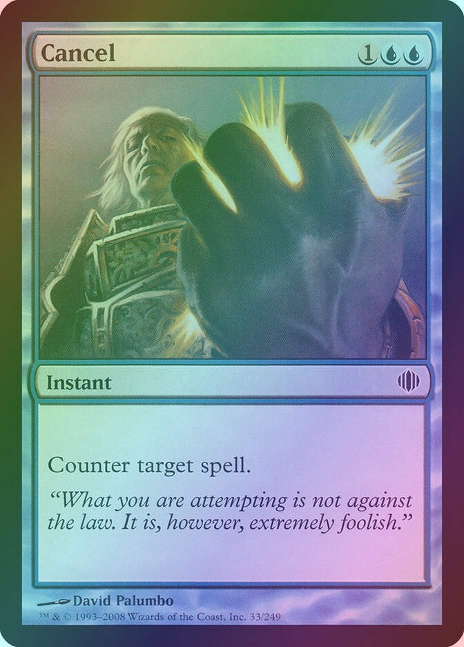 Cancel (ALA) (33) / Foil