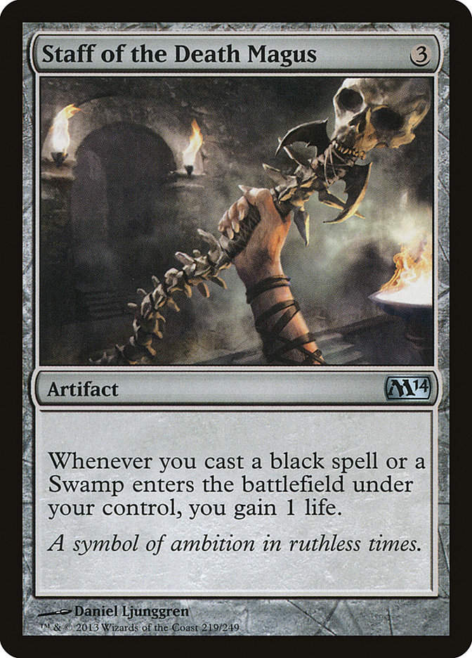 Staff of the Death Magus (M14) (219)