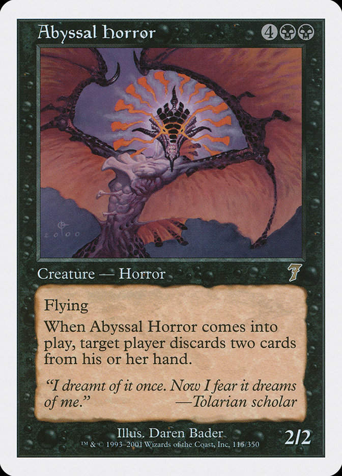 Abyssal Horror (7ED) (115)