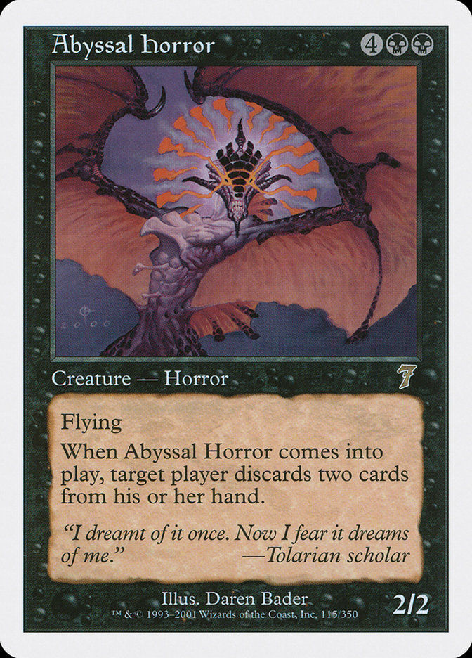 Abyssal Horror (7ED) (115)