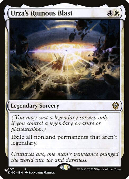 Urza's Ruinous Blast (PLST) (DMC-107)