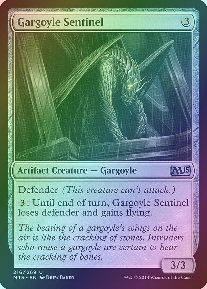 Gargoyle Sentinel (M15) (216) / Foil