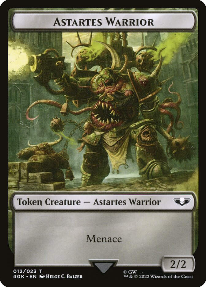 Astartes Warrior // Spawn (T40K) (12 // 16)