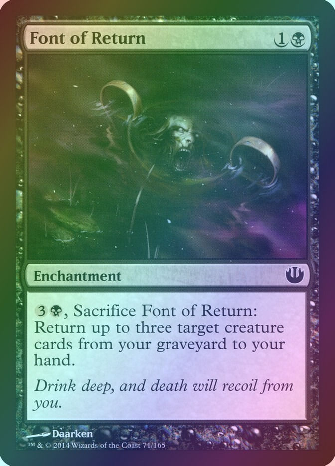 Font of Return (JOU) (71) / Foil