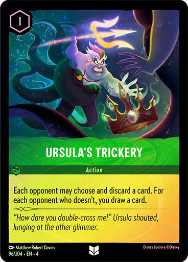 Ursula's Trickery (LOR_URS) / Foil — cara 1 de 2
