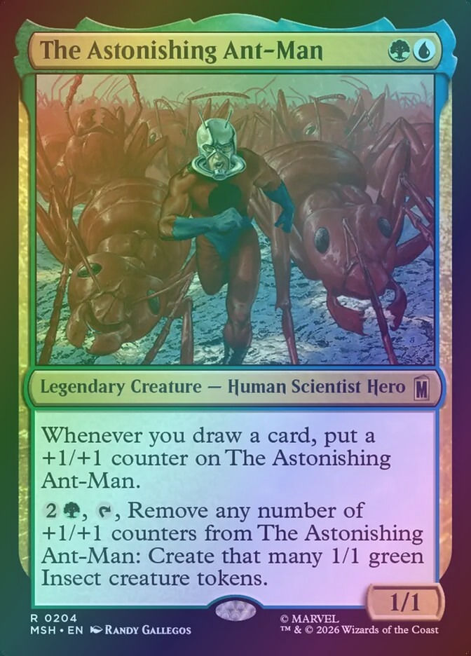 The Astonishing Ant-Man (MSH) (204) / Foil