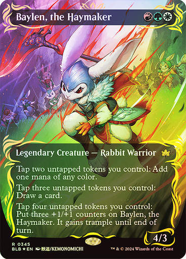 Baylen, the Haymaker (blb) (345) / Raised Foil