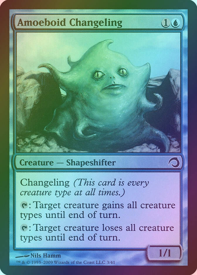Amoeboid Changeling (H09) (3) / Foil