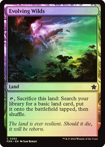 Evolving Wilds (FDN) (262) / Foil