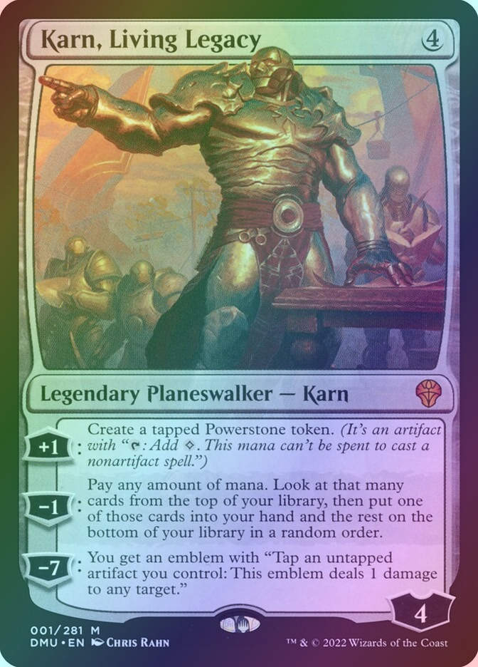 Karn, Living Legacy (DMU) (1) / Foil