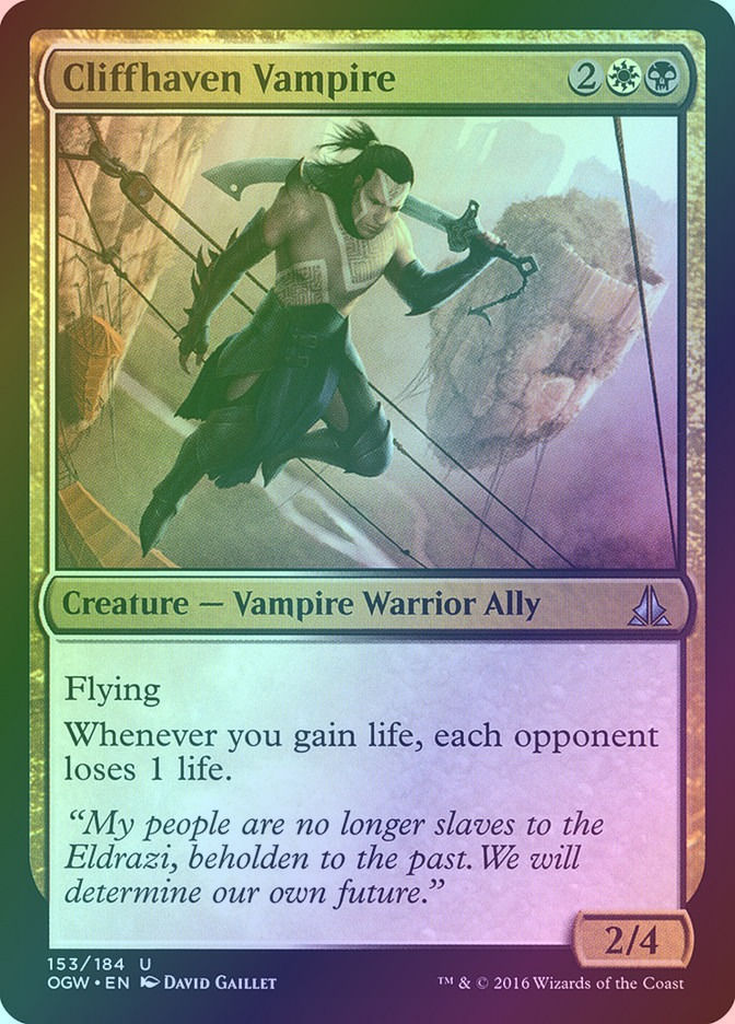 Cliffhaven Vampire (OGW) (153) / Foil