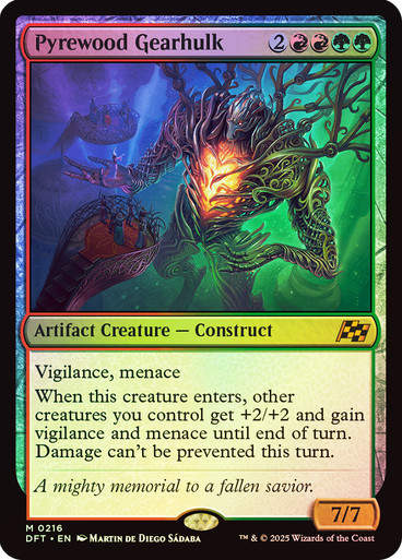 Pyrewood Gearhulk (DFT) (216) / Foil