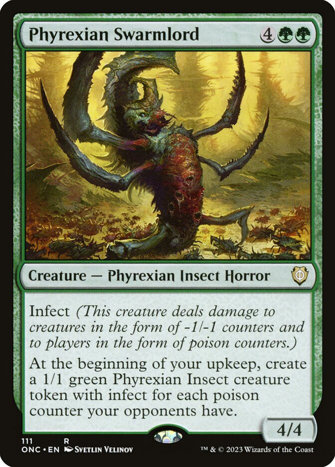 Phyrexian Swarmlord (ONC) (111)