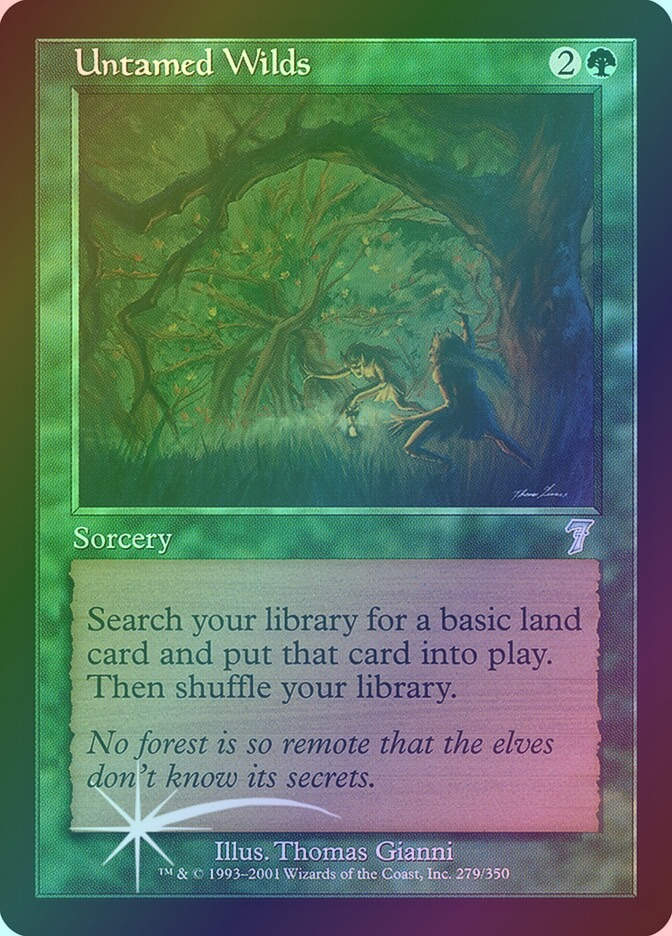 Untamed Wilds (7ED) (279★) / Foil