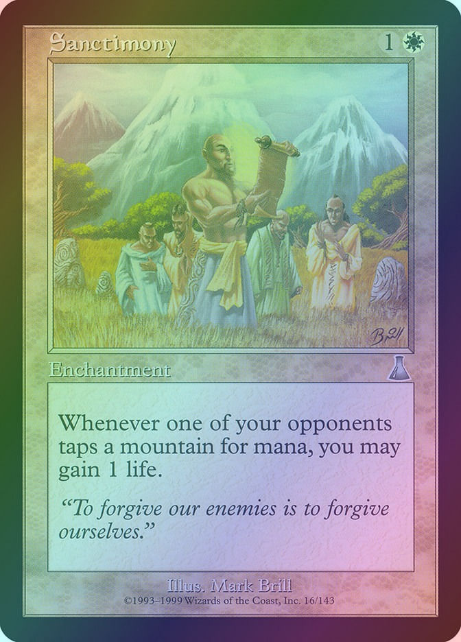 Sanctimony (UDS) (16) / Foil