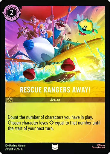 Rescue Rangers Away! (LOR_AZU) / Foil